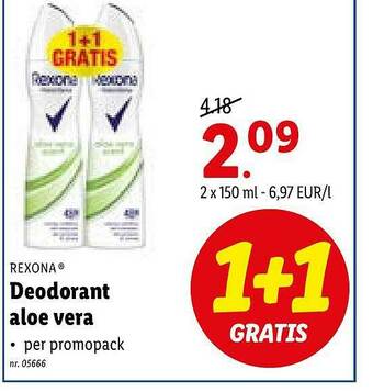 Rexona Deodorant Aloe Vera