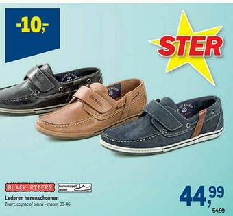 Makro Lederen Herenschoenen aanbieding