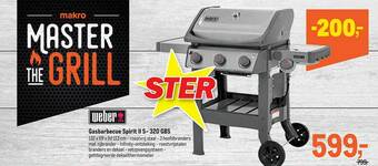 Makro Gasbarbecue Spirit aanbieding