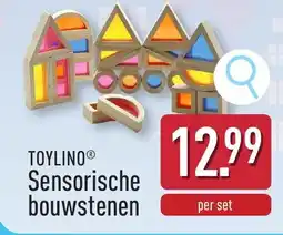 ALDI Toylino sensorische bouwstenen aanbieding