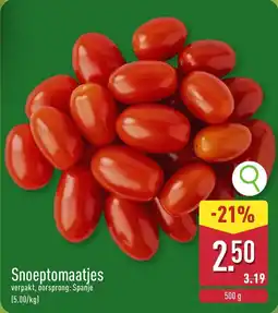 ALDI Snoeptomaatjes aanbieding