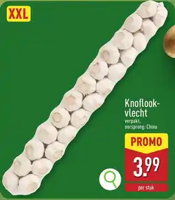 ALDI Knoflook vlecht aanbieding