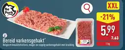 ALDI Bereid varkensgehakt aanbieding