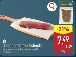 ALDI Gemarineerde lamslende aanbieding