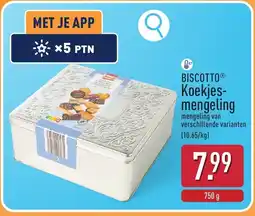 ALDI Biscotto koekjes mengeling aanbieding