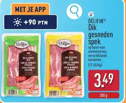 ALDI Délifin dik gesneden spek aanbieding