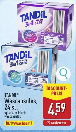ALDI Tandil wascapsules aanbieding