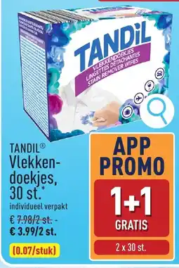 ALDI Tandil vlekken doekjes aanbieding