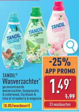 ALDI Tandil wasverzachter aanbieding