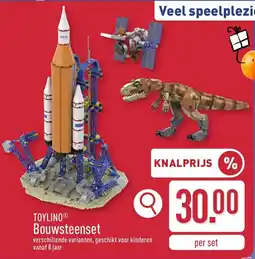 ALDI Toylino bouwsteenset aanbieding