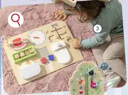 ALDI Educatief houten spel houten sensorisch montessoribord aanbieding