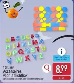 ALDI Toylino accessoires voor ledlichtbak aanbieding