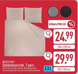 ALDI Novitesse dekbedovertrek aanbieding
