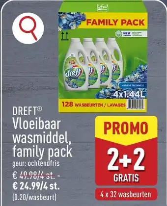 Dreft vloeibaar wasmiddel family pack