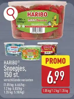 ALDI Haribo snoepjes aanbieding
