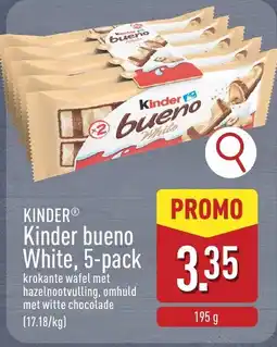 ALDI Kinder bueno white aanbieding