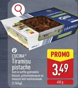 ALDI Cucina tiramisu pistache aanbieding