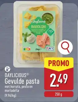 ALDI DAYLICIOUS Gevulde pasta aanbieding