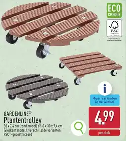 ALDI Gardenline plantentrolley aanbieding