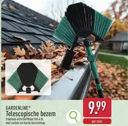 ALDI Gardenline telescopische bezem aanbieding