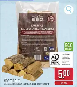 ALDI Haardhout aanbieding