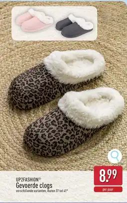 ALDI UP2FASHION Gevoerde clogs aanbieding
