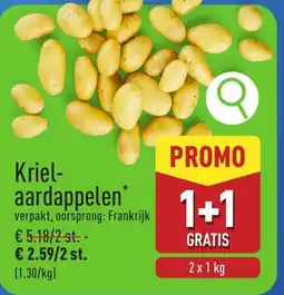 ALDI Kriel- aardappelen aanbieding