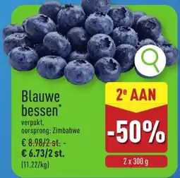 ALDI Blauwe bessen aanbieding