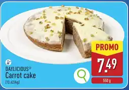 ALDI Daylicious carrot cake aanbieding