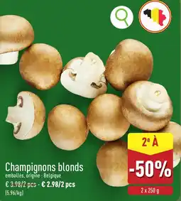 ALDI Champignons blonds aanbieding