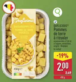 ALDI Daylicious Pommes de terre à rissoler aanbieding