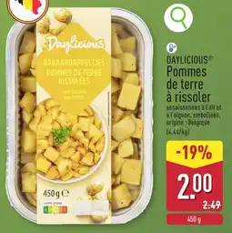 ALDI Daylicious pommes de terre à rissoler aanbieding