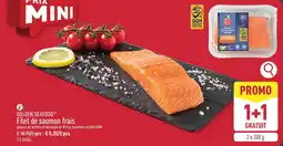 ALDI Golden seafood filet de saumon frais aanbieding