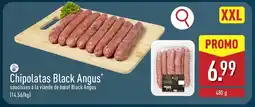 ALDI Chipolatas Black Angus aanbieding