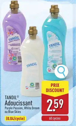 ALDI Tandil Adoucissant aanbieding
