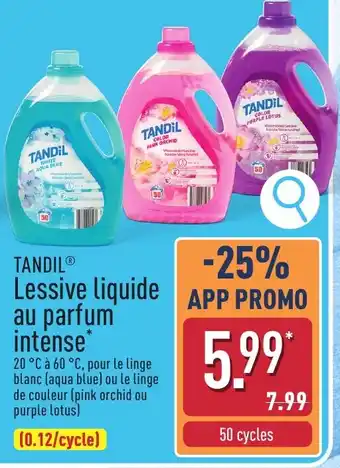 Tandil lessive liquide au parfum intense