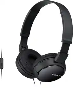 Coolblue Sony MDR-ZX110AP Noir aanbieding