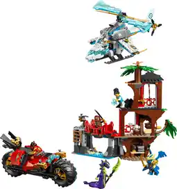 Coolblue LEGO NINJAGO - La Cabane et les Véhicules des Ninjas 71857 aanbieding