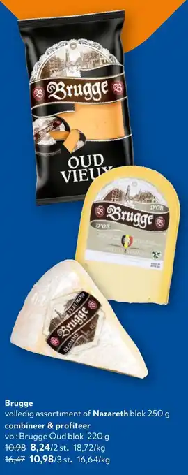 Brugge volledig assortiment of Nazareth blok 250 g