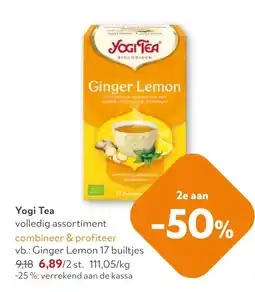 OKay Yogi Tea Ginger Lemon aanbieding