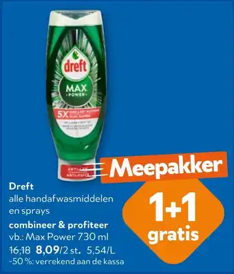 Dreft alle handafwasmiddelen en sprays