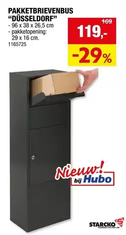 Hubo paketbrievenbus düsseldorf aanbieding