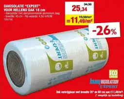 Hubo Dakisolatie expert aanbieding
