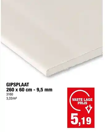 Gipsplaat