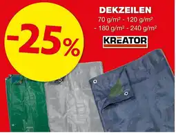 Hubo Dekzeilen Kreator aanbieding