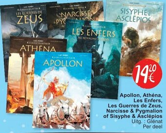 Apollon, Athena, Les Enfers, Les Guerres de Zeus, Narcisse & Pygmalion of Sisyphe & Asclepios
