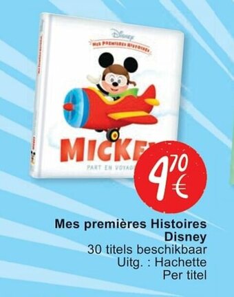 Cora Mes premieres Histoires Disney aanbieding