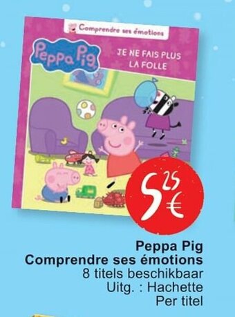 Cora Peppa Pig Comprendre ses emotions aanbieding