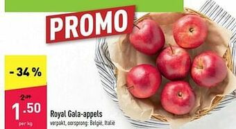 ALDI Royal gala-appels aanbieding