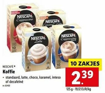 Lidl Koffie aanbieding